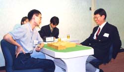 天野六段(左)と開原さん